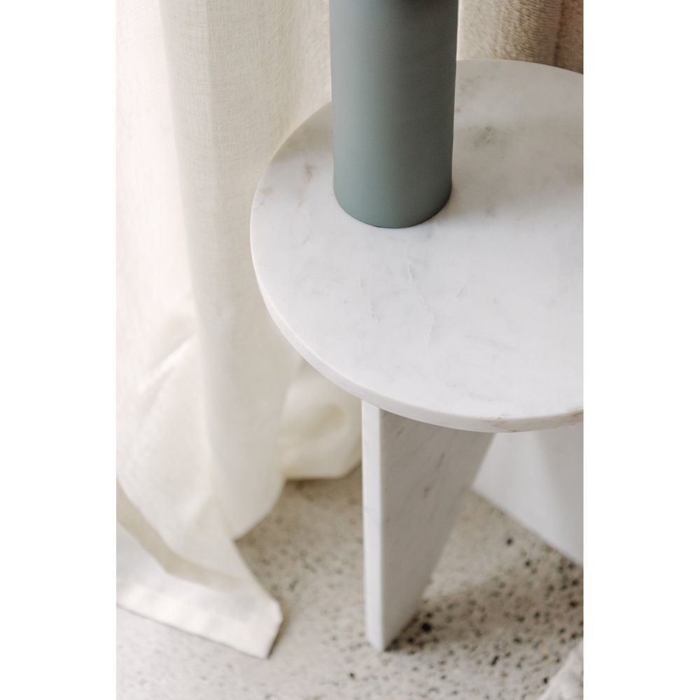 Moes Home - Grace Accent Table White Marble - PJ-1021-18 view 8