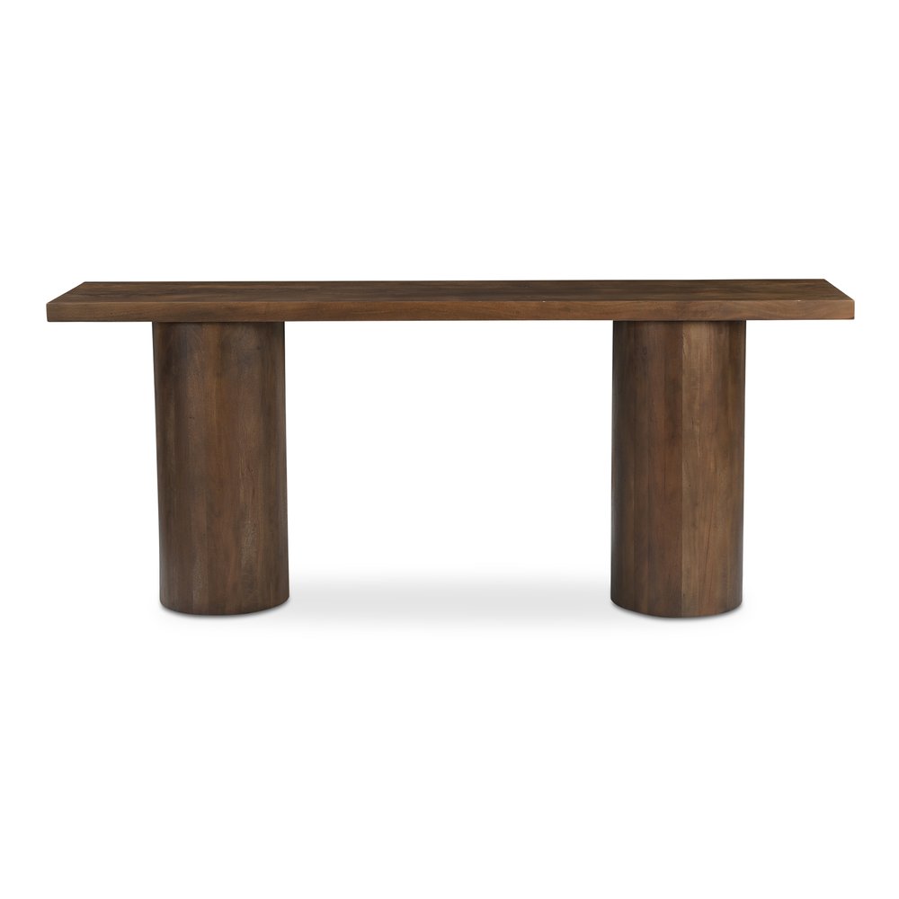Moes Home - Hadley Console Table Warm Brown - BB-1034-20-0 view 2