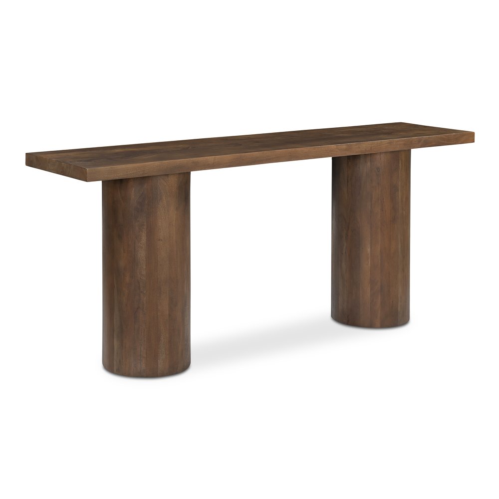 Moes Home - Hadley Console Table Warm Brown - BB-1034-20-0 view 3