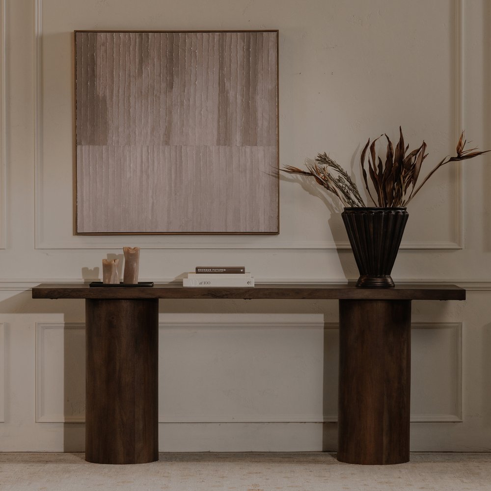 Moes Home - Hadley Console Table Warm Brown - BB-1034-20-0 view 8