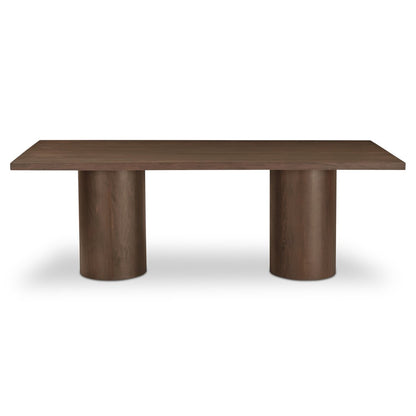 Moes Home - Hadley Dining Table Large Warm Brown - BB-1048-20-0 view 1