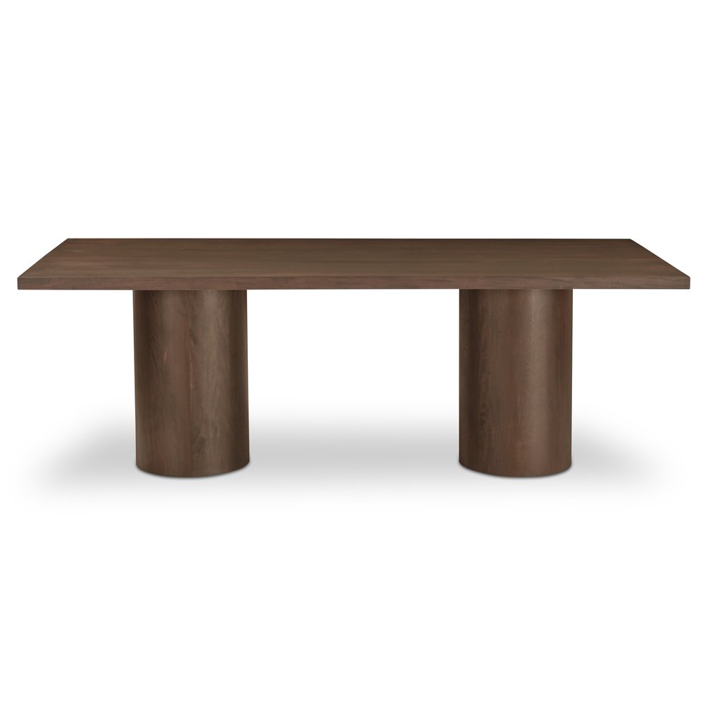 Moes Home - Hadley Dining Table Large Warm Brown - BB-1048-20-0 view 2