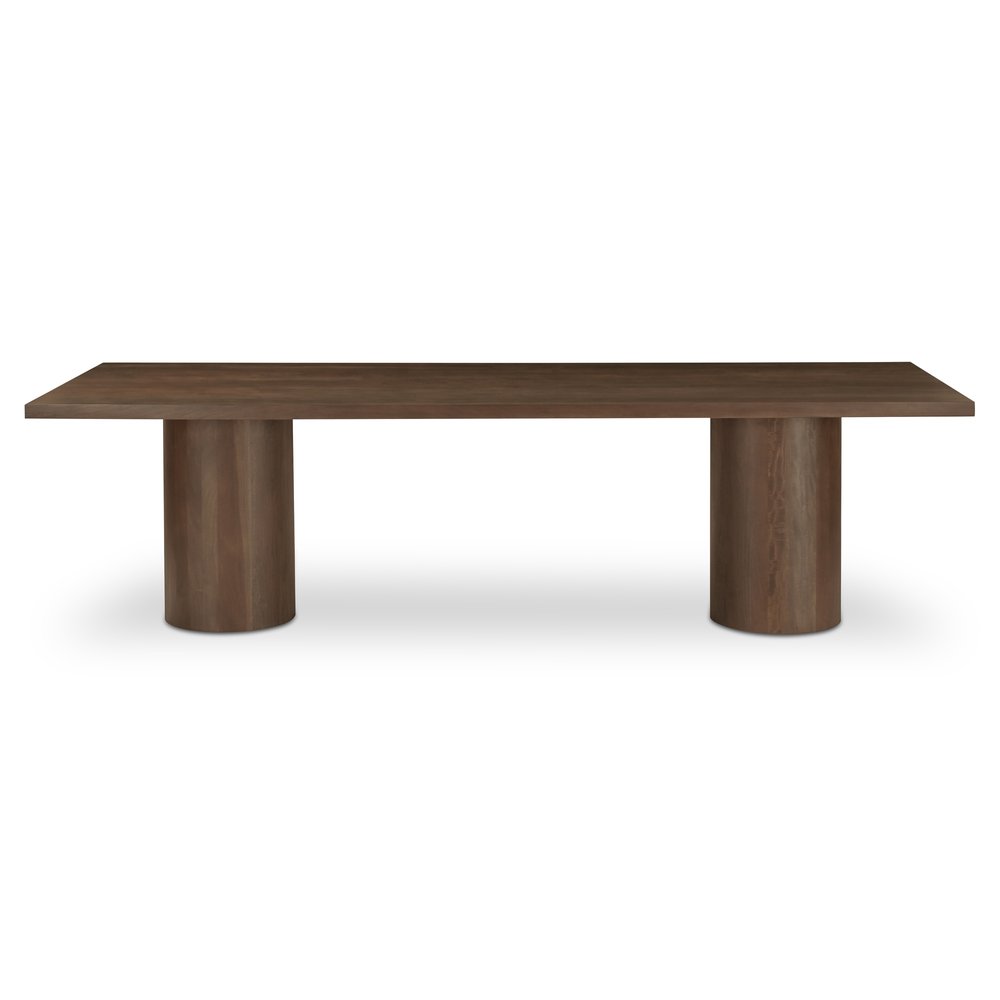 Moes Home - Hadley Dining Table Small Warm Brown - BB-1047-20-0 view 2