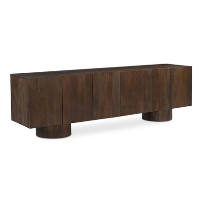 Moes Home - Hadley Media Unit Warm Brown - BB-1035-20 view 3