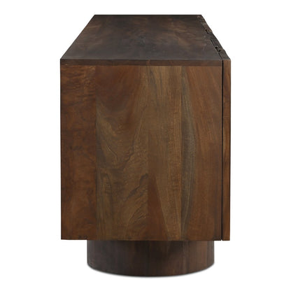 Moes Home - Hadley Media Unit Warm Brown - BB-1035-20 view 4