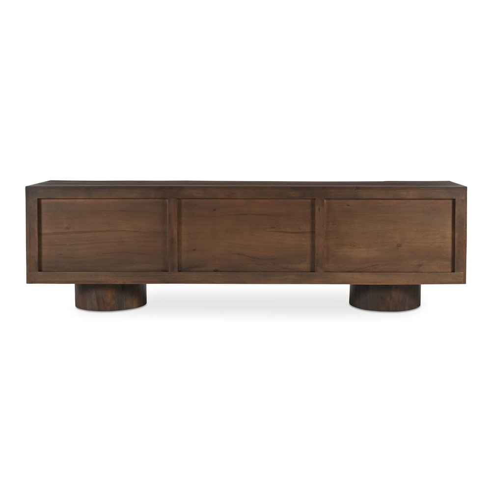 Moes Home - Hadley Media Unit Warm Brown - BB-1035-20 view 5
