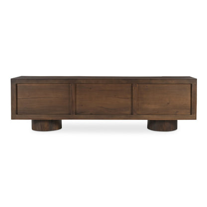 Moes Home - Hadley Media Unit Warm Brown - BB-1035-20 view 5
