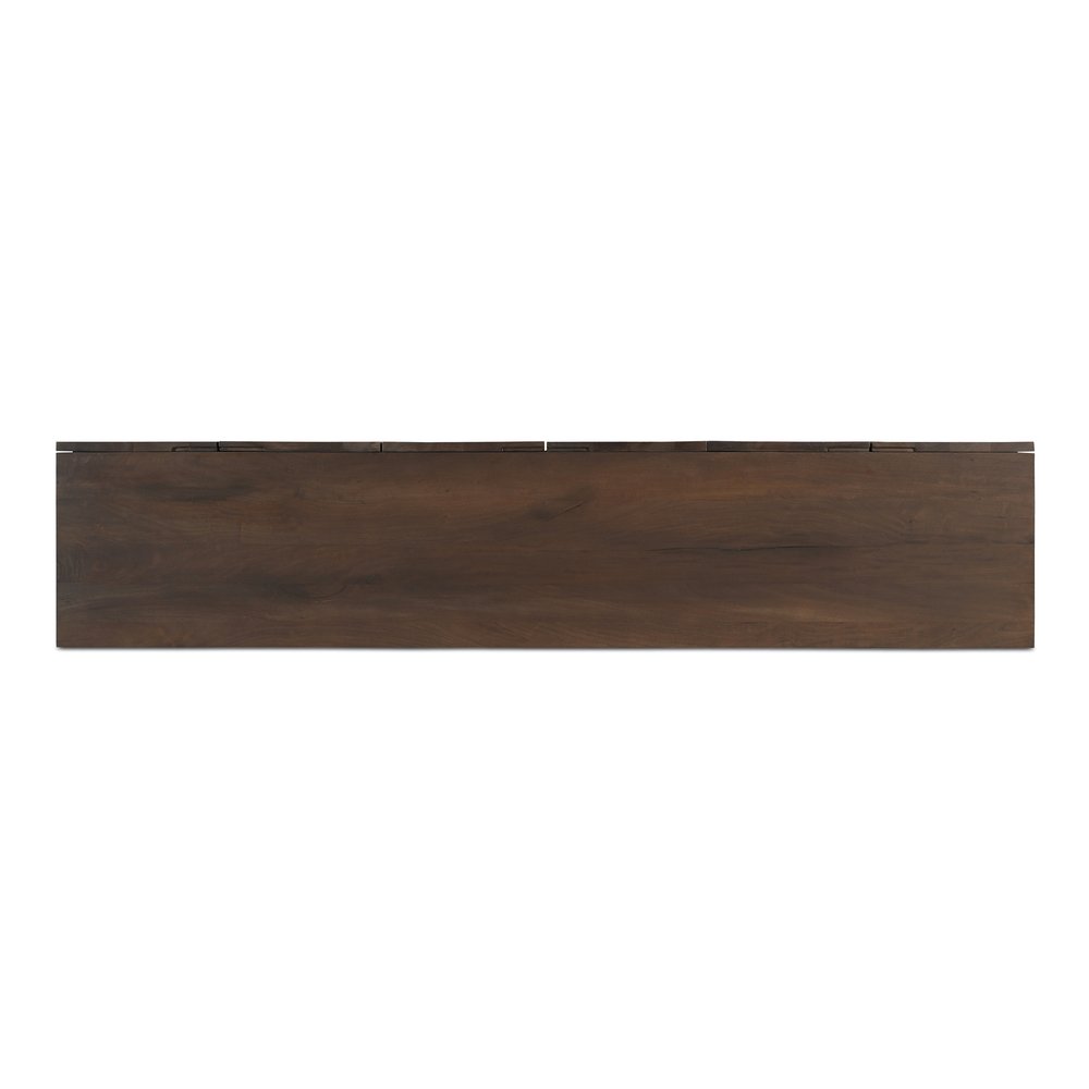 Moes Home - Hadley Media Unit Warm Brown - BB-1035-20 view 6