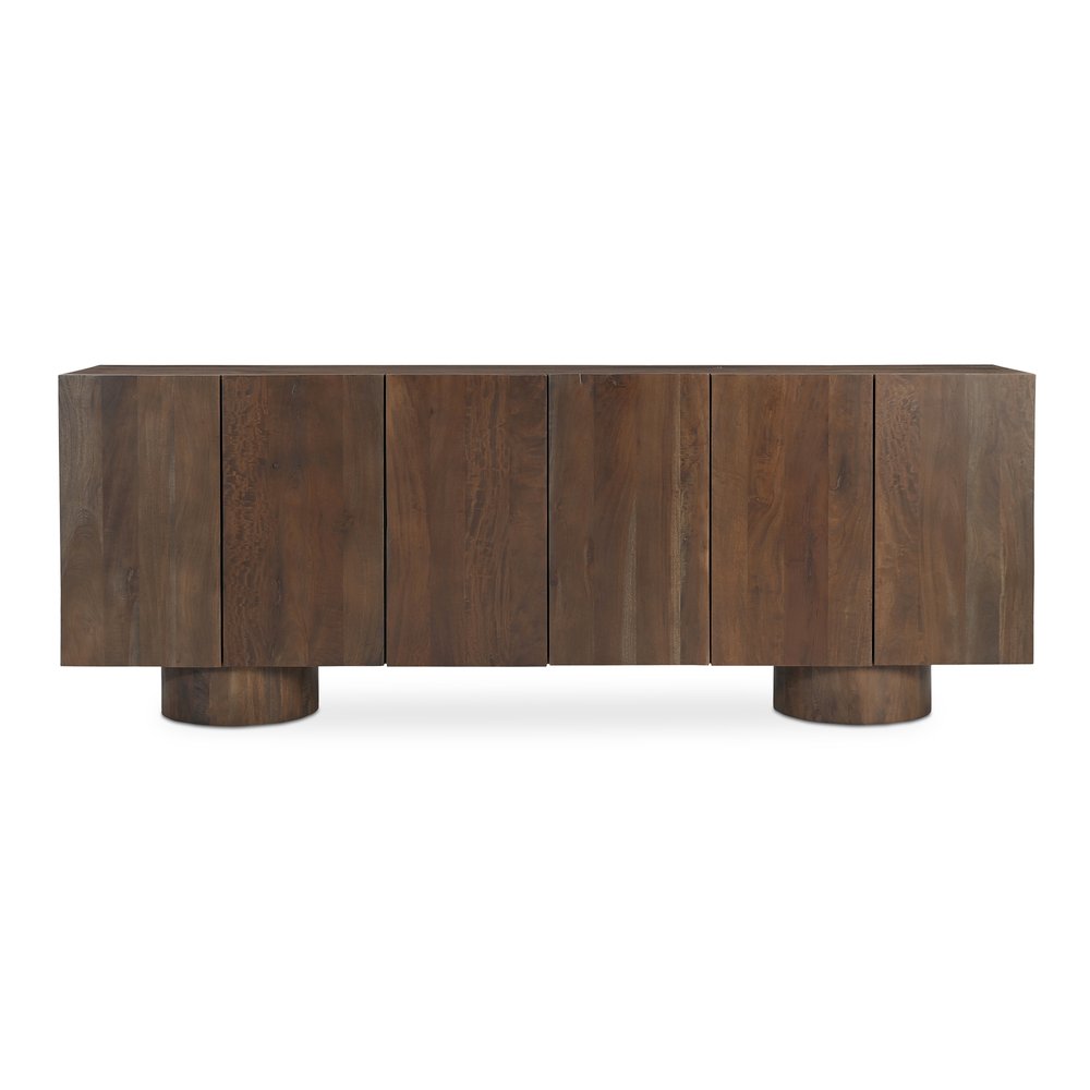 Moes Home - Hadley Sideboard Warm Brown - BB-1036-20 view 1