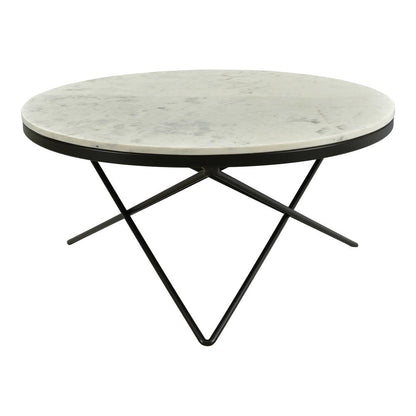 Moes Home - Haley Coffee Table with Black Base - IK-1002-02 veiw 2