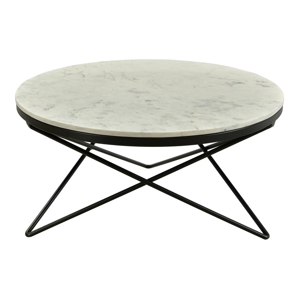 Moes Home - Haley Coffee Table with Black Base - IK-1002-02 veiw 3