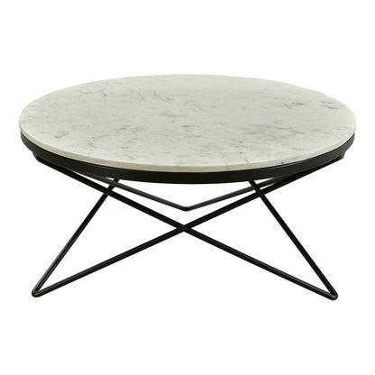 Moes Home - Haley Coffee Table with Black Base - IK-1002-02 veiw 3