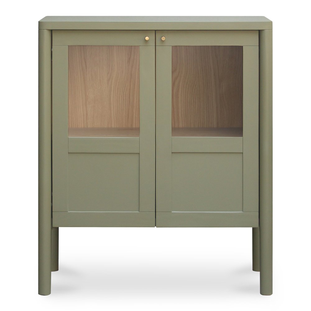 Moes Home - Hannah Cabinet Green - EM-1005-16 view 1