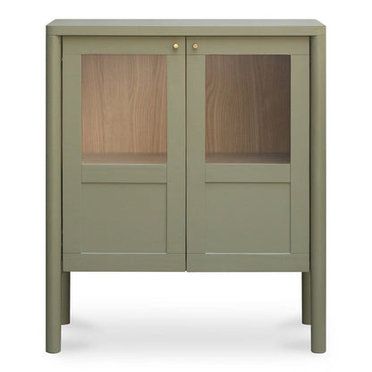 Moes Home - Hannah Cabinet Green - EM-1005-16 view 1