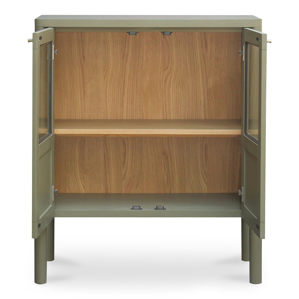 Moes Home - Hannah Cabinet Green - EM-1005-16 view 2