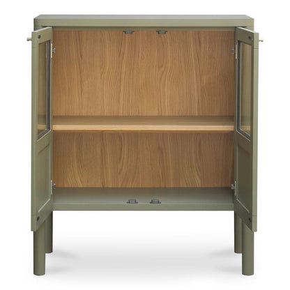 Moes Home - Hannah Cabinet Green - EM-1005-16 view 2