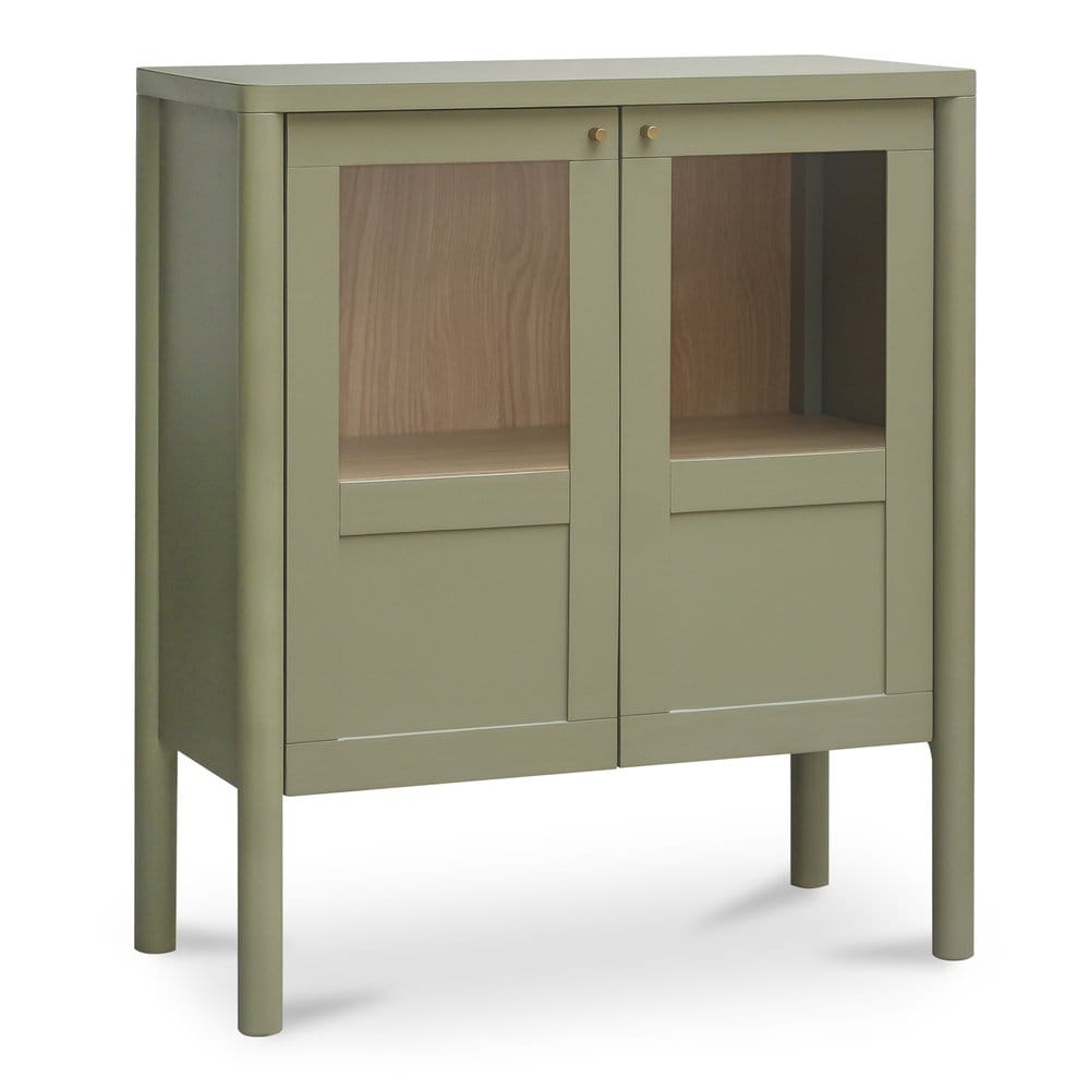 Moes Home - Hannah Cabinet Green - EM-1005-16 view 3