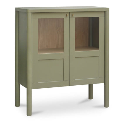 Moes Home - Hannah Cabinet Green - EM-1005-16 view 3