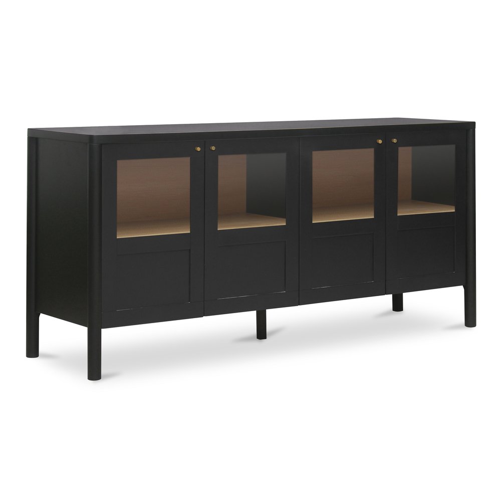 Moes Home - Hannah Sideboard Black - EM-1006-02 view 3