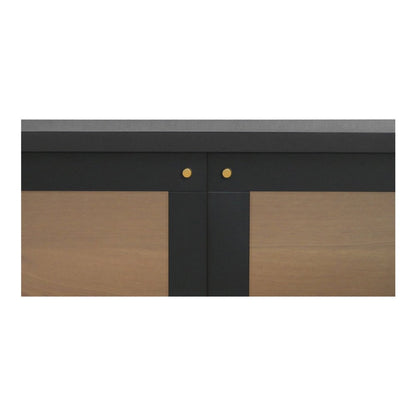 Moes Home - Hannah Sideboard Black - EM-1006-02 view 6