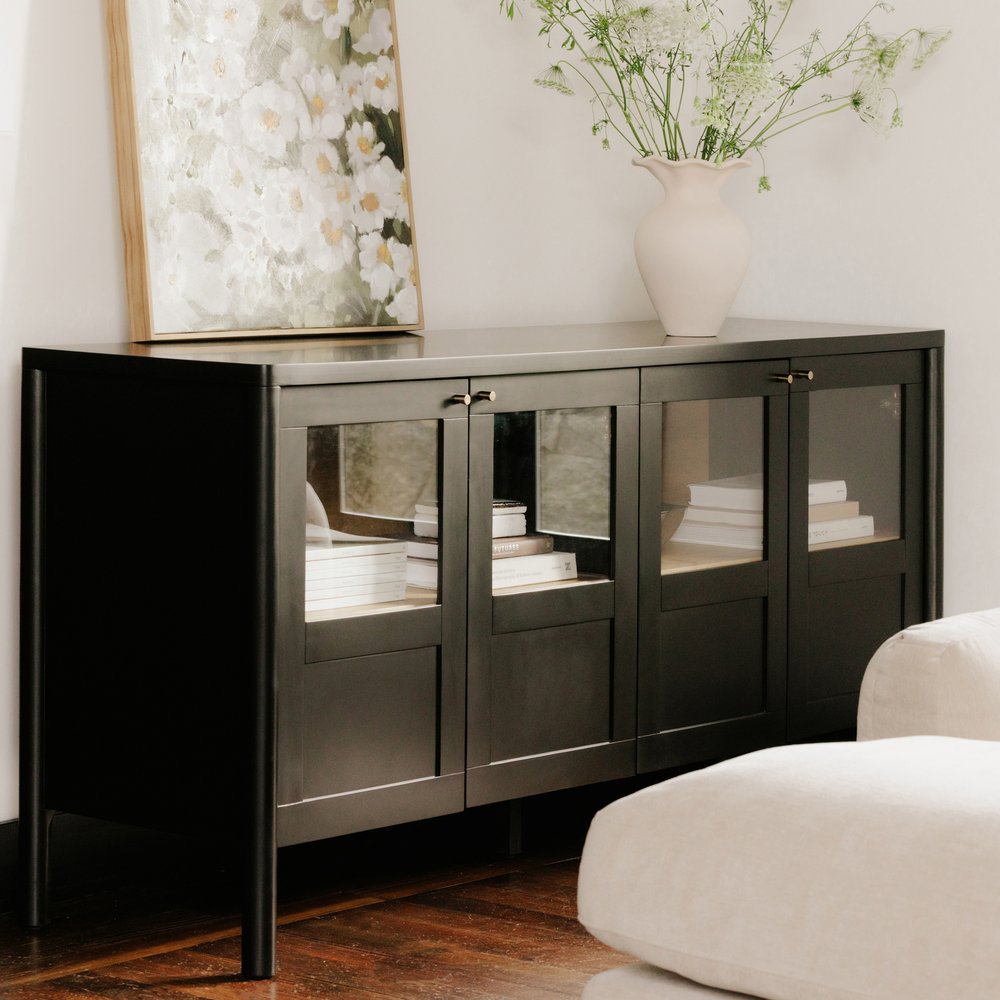 Moes Home - Hannah Sideboard Black - EM-1006-02 view 7