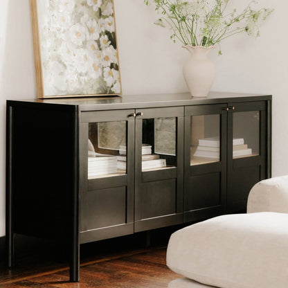 Moes Home - Hannah Sideboard Black - EM-1006-02 view 7
