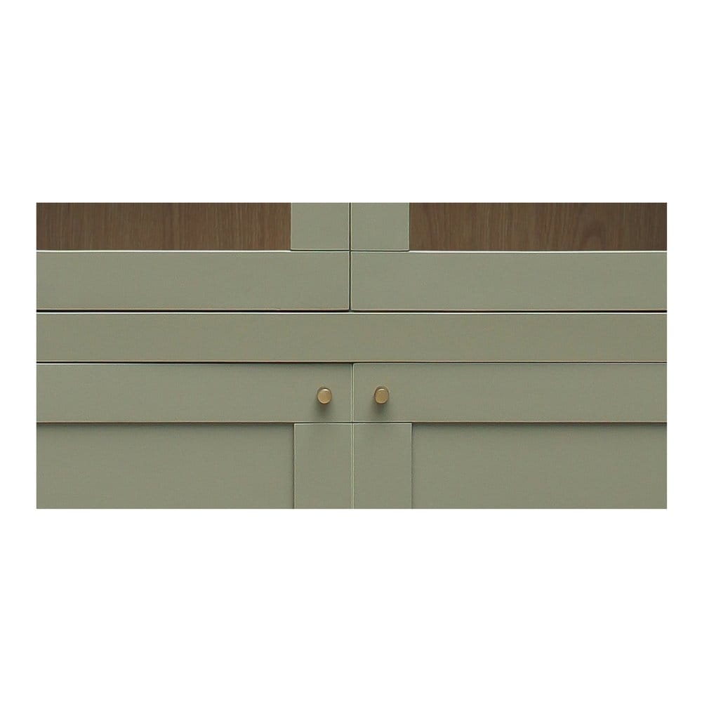 Moes Home - Hannah Tall Cabinet Green - EM-1007-16 view 6