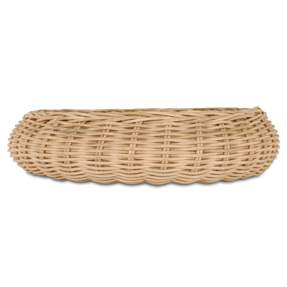 Moes Home - Harding Wicker Bowl Natural - GK-1149-24 view 2