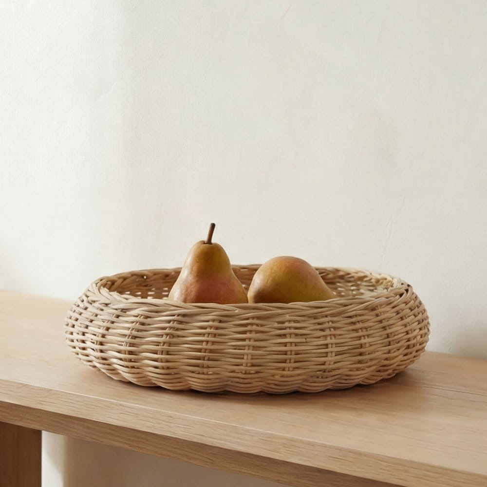 Moes Home - Harding Wicker Bowl Natural - GK-1149-24 view 6