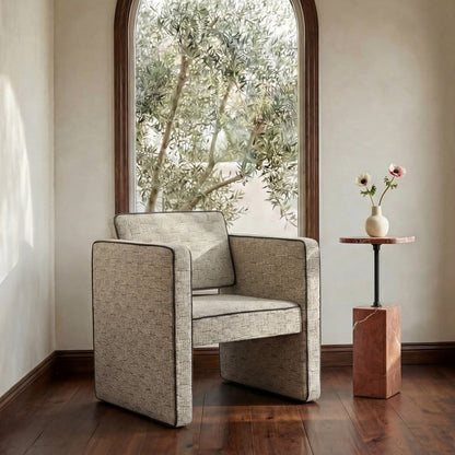 Moes Home - Harris Accent Chair Oat - MU-1002-34 view 10