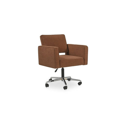 Moes Home - Harris Office Chair Burgundy - MU-1003-22 view 3