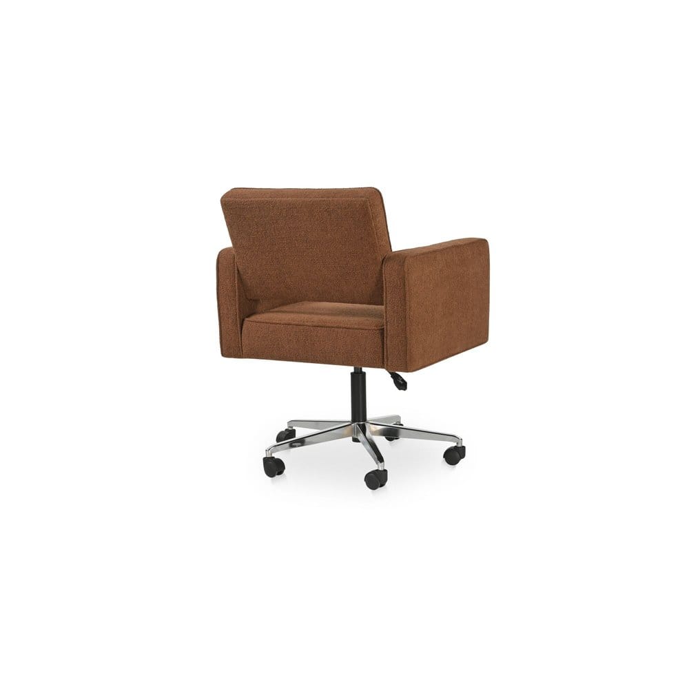 Moes Home - Harris Office Chair Burgundy - MU-1003-22 view 4