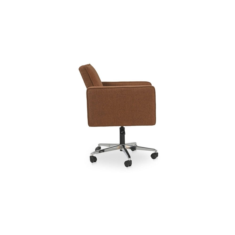 Moes Home - Harris Office Chair Burgundy - MU-1003-22 view 5
