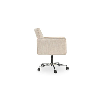 Moes Home - Harris Office Chair Oat - MU-1003-34 view 5