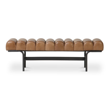 Moes Home - Harrison Bench Tan - QN-1031-03 view 1