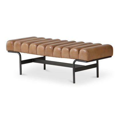 Moes Home - Harrison Bench Tan - QN-1031-03 view 4
