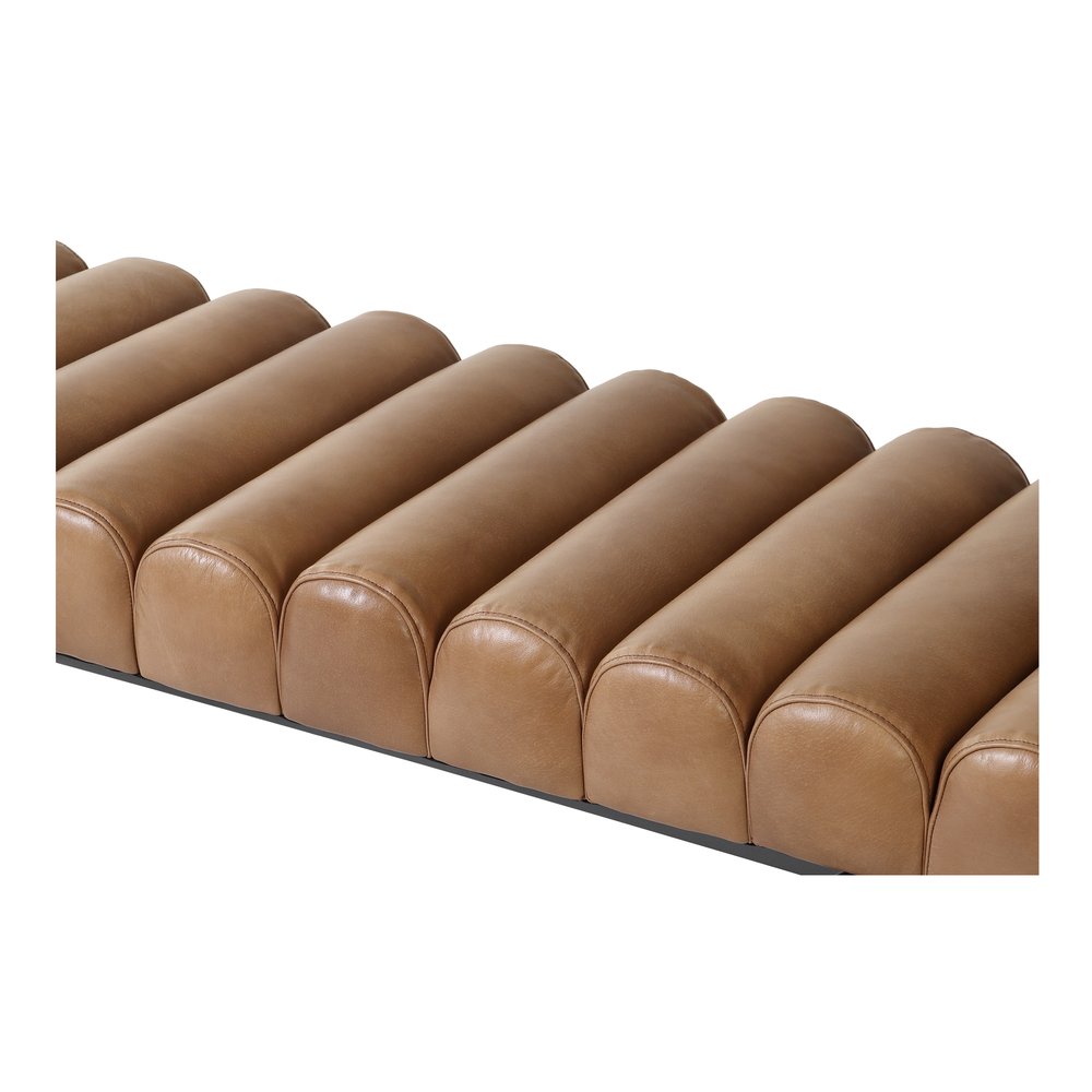 Moes Home - Harrison Bench Tan - QN-1031-03 view 6