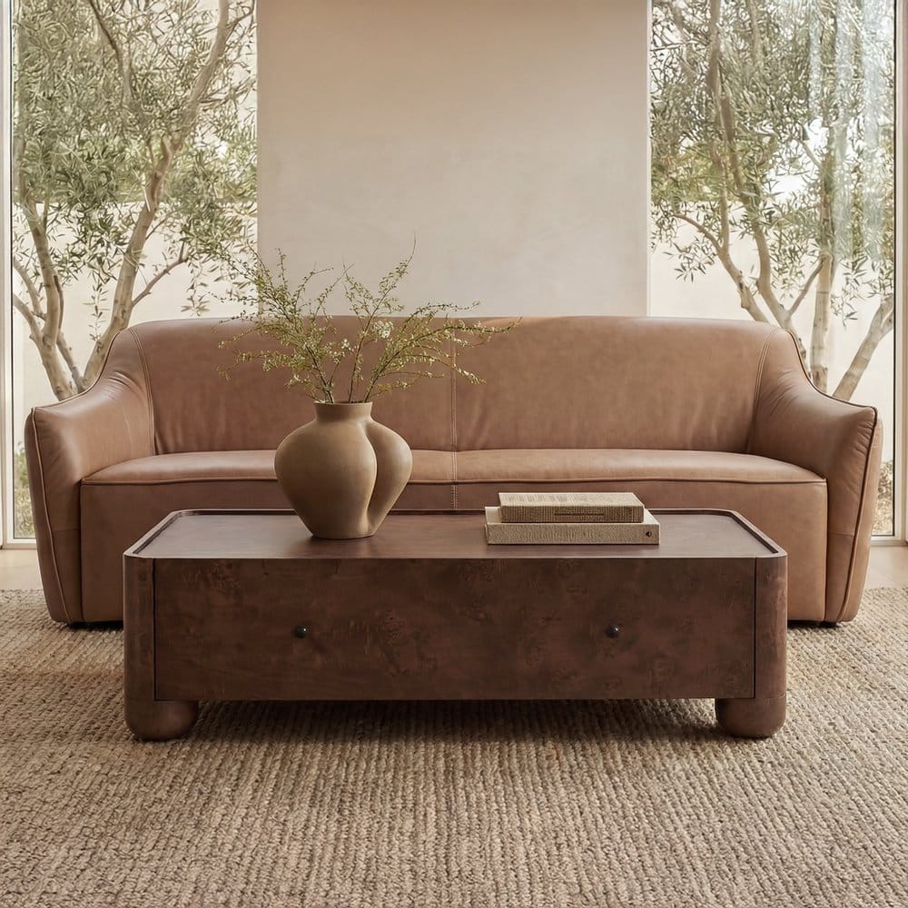 Moes Home - Hawkins Sofa Tan - XQ-1032-40 view 9