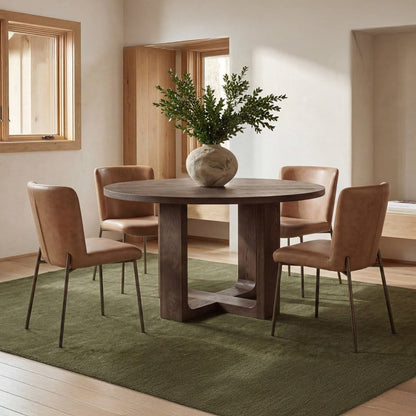 Moes Home - Hayes Dining Table Rustic Brown - TL-1031-20-0 view 7