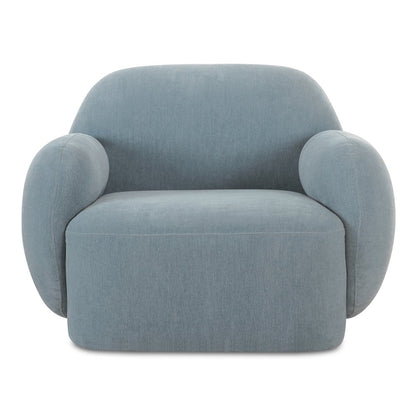 Moes Home - Hazel Lounge Chair Light Blue - OA-1043-45 view 1