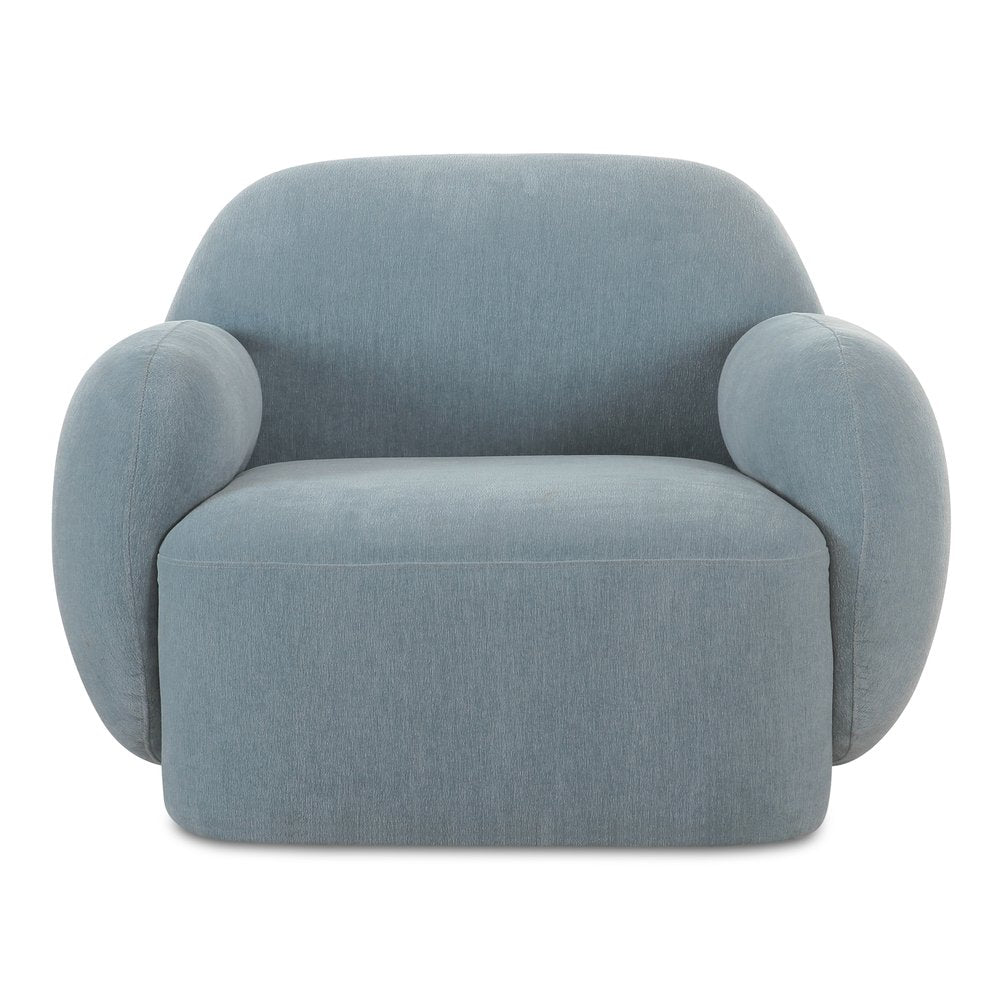 Moes Home - Hazel Lounge Chair Light Blue - OA-1043-45 view 2