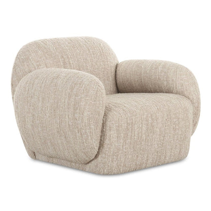 Moes Home - Hazel Lounge Chair Off White - OA-1043-34 view 3