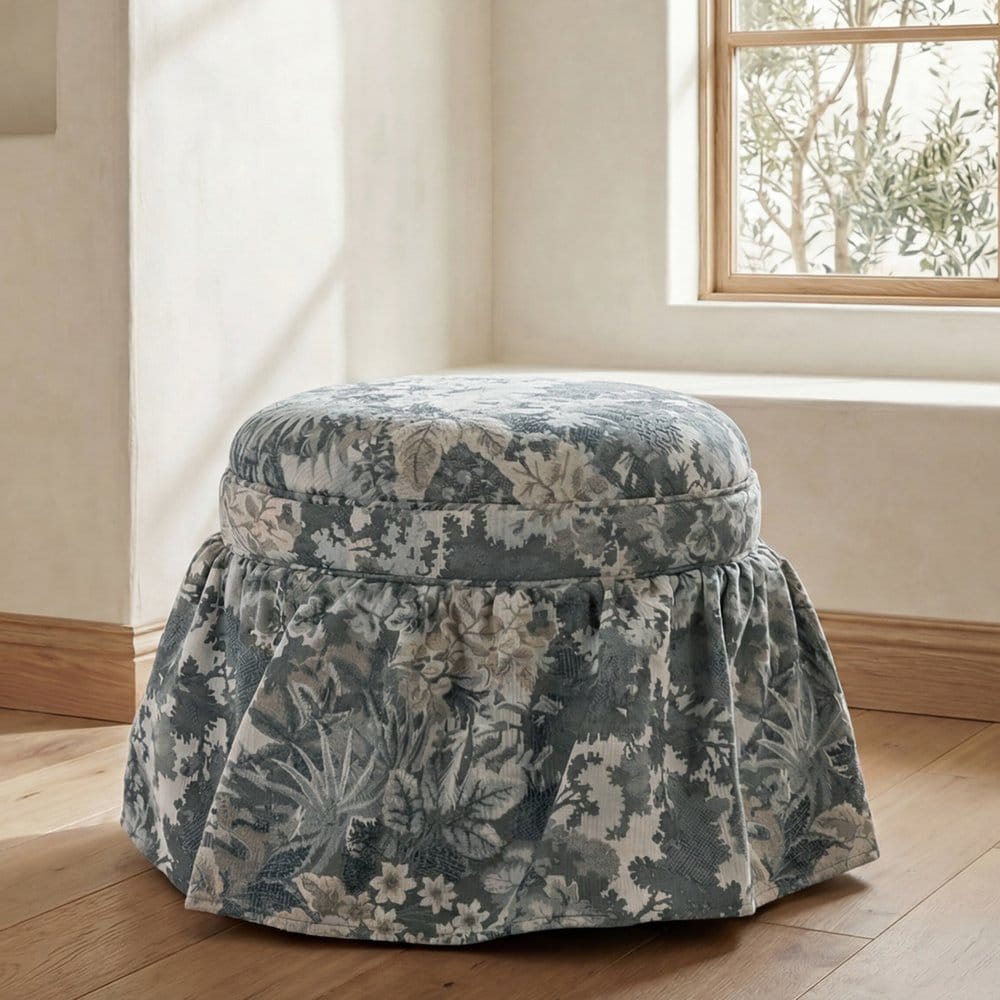 Moes Home - Heidi Storage Ottoman Tapestry - OA-1112-26 view 9