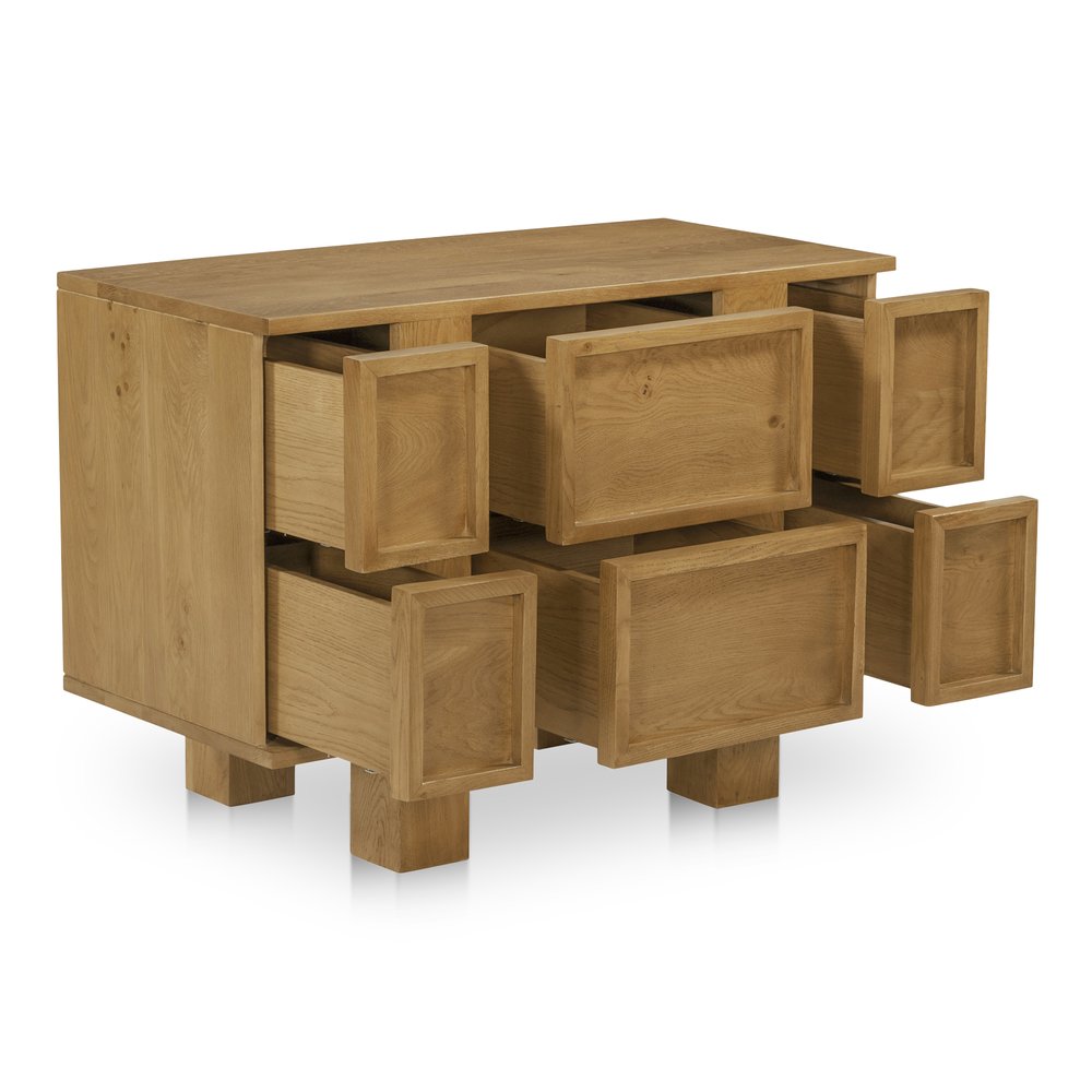 Moes Home - Henley Nightstand Brown - RP-1064-03 view 3