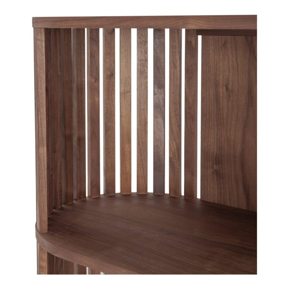 Moes Home - Henrich Bookshelf in Natural Oil - YC-1024-21 veiw 5