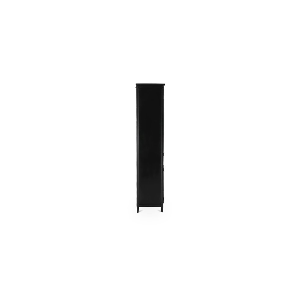 Moes Home - Henry Metal Tall Cabinet Black - GK-1142-02 view 4