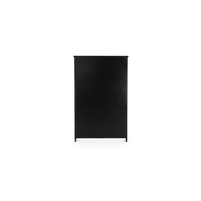 Moes Home - Henry Metal Tall Cabinet Black - GK-1142-02 view 5