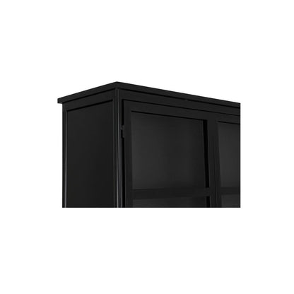 Moes Home - Henry Metal Tall Cabinet Black - GK-1142-02 view 7