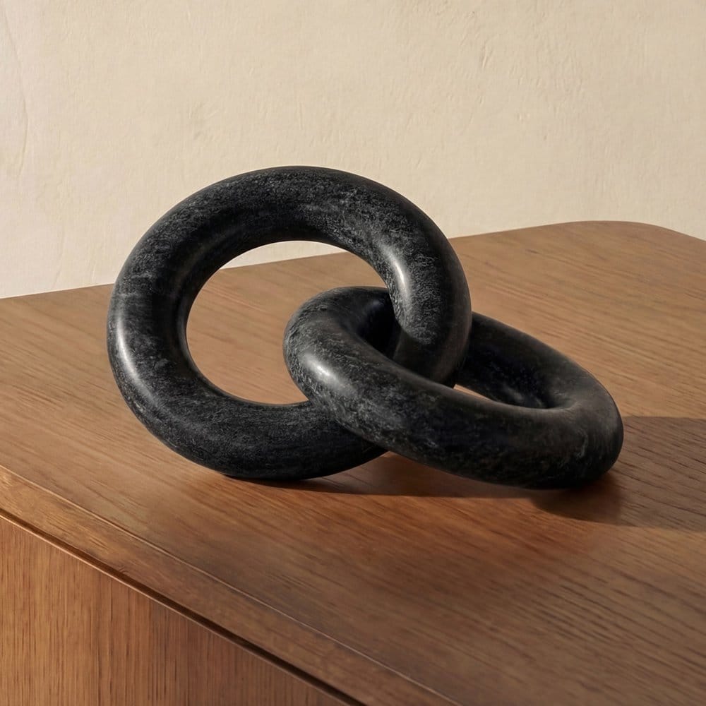 Moes Home - Hera Tabletop Decor Black Marble - FI-1145-02 view 5