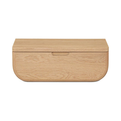 Moes Home - Hettie Floating Nightstand Natural - FC-1024-21 view 2